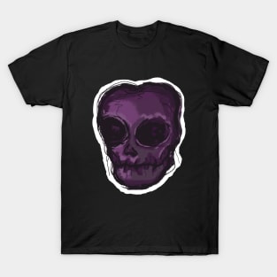 Purple Skull T-Shirt